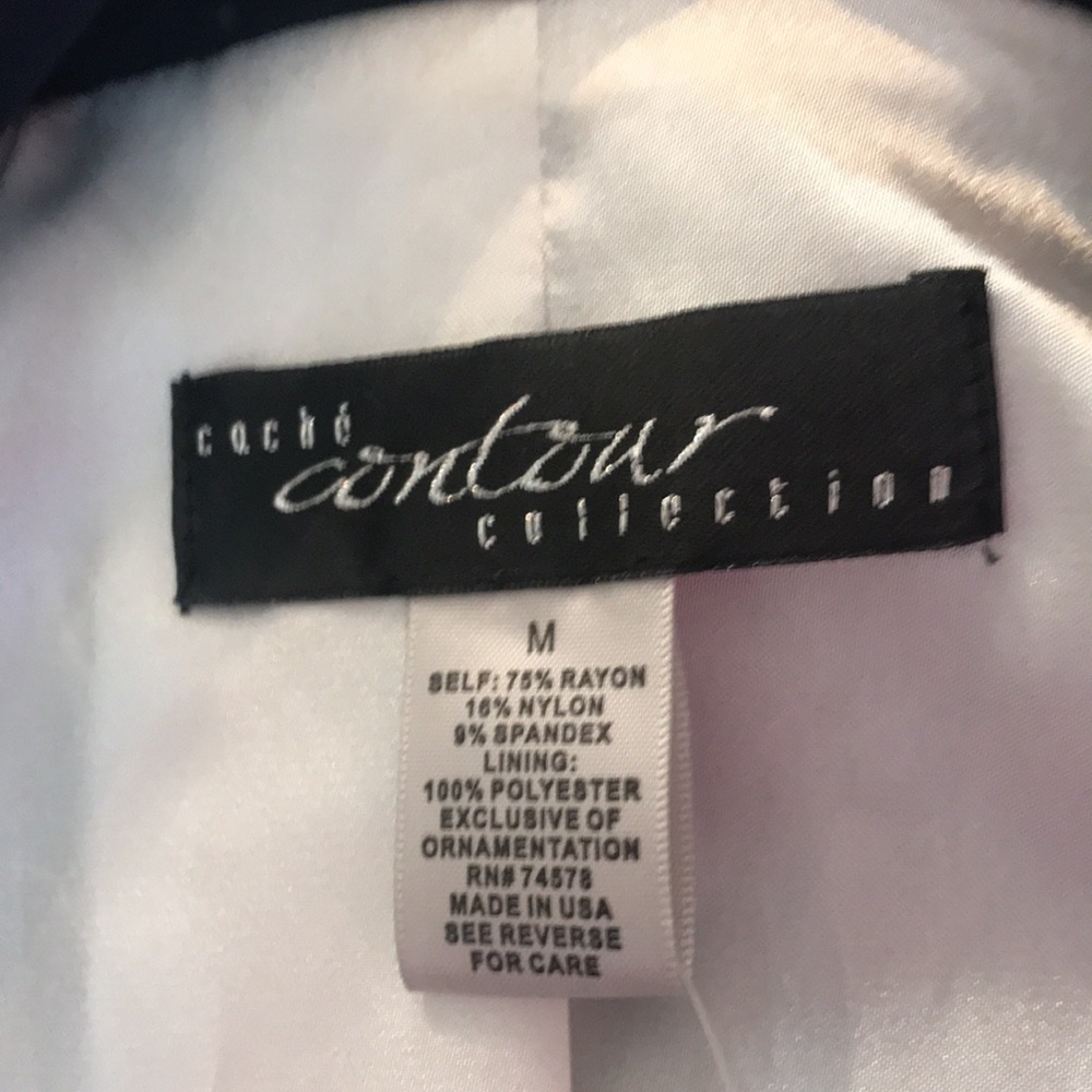 Cache Navy Coat - Picture 11 of 12